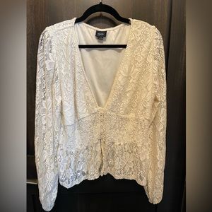Daytrip Long Sleeve Lace Blouse